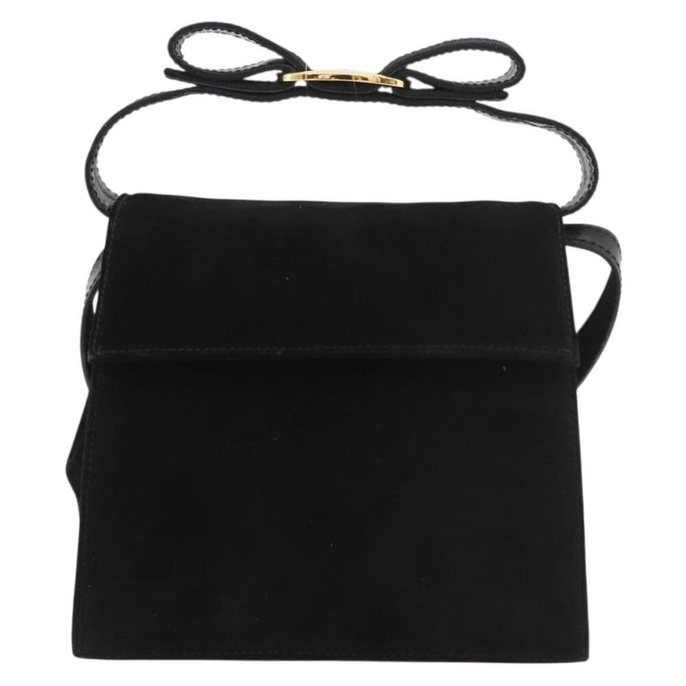 Salvatore Ferragamo Vara Ribbon Handbag Black